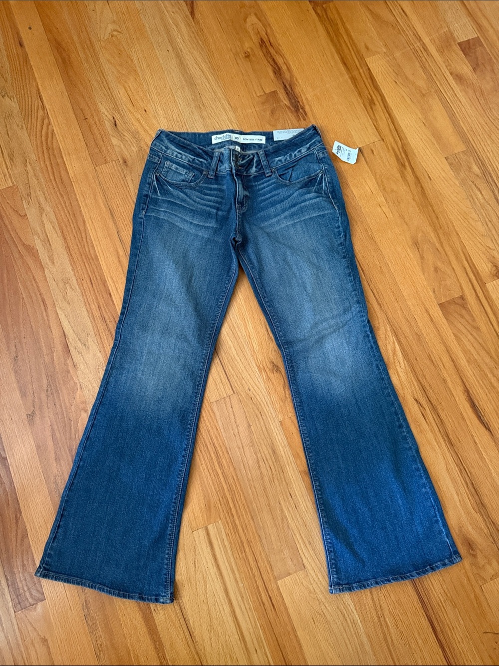 Charlotte Russe Blue Bootcut (short) Jeans